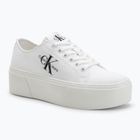 Calvin Klein női tornacipő YW0YW01033 Vulc Flatform+ Cupsole Alacsony fehér