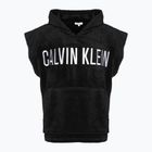 Calvin Klein poncsó kapucnis pulóver fekete