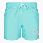 Férfi úszónadrág Calvin Klein Medium Drawstring soft turquoise