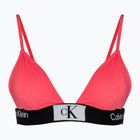 Bikini felső Calvin Klein Fixed Triangle-RP calypso coral