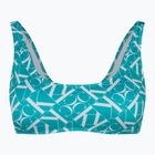 Bikini felső Calvin Klein Bralette-RP Print monogram blue