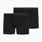 Férfi boxeralsó PUMA Sport Microfiber 2 pairs black