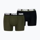 Férfi boxeralsó PUMA Everyday Basic 2 forest pairs
