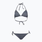 Női kétrészes fürdőruha O'Neill Capri Bondey Bikini fekete egyszerű csíkos