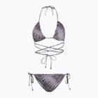 Női kétrészes fürdőruha O'Neill Kat Becca Wow Bikini szürke batikolt szürke színű