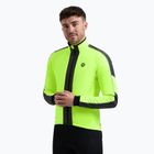 Férfi kerékpáros kabát Rogelli Essential Winter Hi Vis yellow
