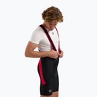 Rogelli Core Bib rövid férfi kerékpáros rövidnadrág fekete/piros