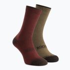 Zoknik Rogelli Wool Wintersocks 2 pár burgundy/brown