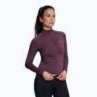 Női kerékpáros hosszú ujjú póló Rogelli Essential II eggplant