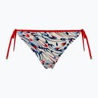 Fürdőruha alsó Tommy Hilfiger Cheeky String Side Tie Print drops motion ecru