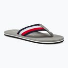 Férfi Tommy Hilfiger Corporate Beach szandál antik ezüst flip flopok