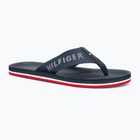 Férfi flip-flop papucs Tommy Hilfiger Comfort Beach Sandal military denim