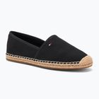 Tommy Hilfiger női cipő Flag Canvas fekete