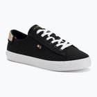 Tommy Hilfiger női edzőcipő Vulc Canvas Lace Up fekete