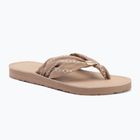 Női flip-flop papucs Tommy Hilfiger Chain Print Elevated Sandal claystone