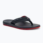Férfi flip-flop papucs Tommy Hilfiger Molded Beach Sandal desert sky