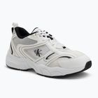 Calvin Klein női cipő YW0YW01807 Retro Tennis Mesh Ml fényes fehér/fekete