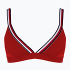 Fürdőruha felső Tommy Hilfiger Triangle Rp primary red