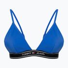 Tommy Jeans Triangle RP perzsa kék fürdőruha felső