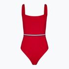 Női egyrészes fürdőruha Tommy Hilfiger Square Neck One Piece primary red