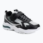 Gyerekcipők FILA Madrun Velcro black/posy green