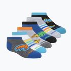 Gyerek zokni SKECHERS Non Terry Low Cut 6 pár blue combo