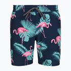 Férfi fürdőnadrág Hurley Flamingo Volley Swim Hort Navy