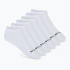 Női zokni SKECHERS Non Terry Low Cut 6 par white traditional