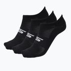 Férfi zokni SKECHERS Microfiber Non Terry No Show 3 pár black/white