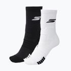 Férfi zokni SKECHERS Select Terry Crew 2 pár white/black
