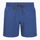 Férfi fürdőnadrág Hurley Solid Volley Swim Short Blue/Brown