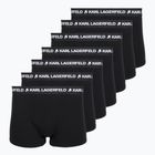 Férfi boxeralsók KARL LAGERFELD Logo Trunk 7 pár black
