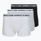 Férfi boxeralsó KARL LAGERFELD Logo Trunk 3 pár multicolor