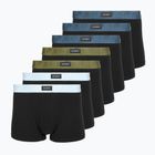 Férfi boxeralsó KARL LAGERFELD Kameo Logo Trunk 7 pár midnight/clear sky/olive