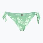 Tommy Hilfiger Cheeky Side Tie Bikini Bikini Alsó Nyomtatás virágos trópusi aop fort zöld