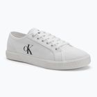 Calvin Klein női edzőcipő YW0YW01762 Ess Vulc Low Cv Mg Wn tripla fényes fehér