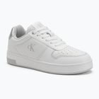 Calvin Klein női cipő YW0YW01765 Basket Cupsole Low Mg világos fehér/ezüst