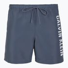 Férfi Calvin Klein fürdőnadrág KM0KM01092 Intense Power Medium Drawstring grisaille