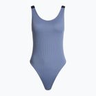 Női egyrészes fürdőruha Calvin Klein KW0KW02754 Intense Power Rib Scoop Back One Piece-RP grisaile