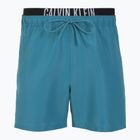 Férfi Calvin Klein KM0KM01093 Intense Power Medium Double WB vihar kék fürdőruha