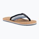 Férfi Tommy Hilfiger Cork Beach sivatagi égbolt flip flopok