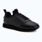 Férfi cipők Calvin Klein YM0YM01362 Retro Runner Sock Laceup Leather triple black