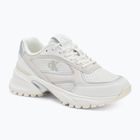 Női cipők Calvin Klein YW0YW02009 Hike Runner Mesh Mix MET MG bright white/silver