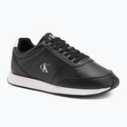 Férfi cipő Calvin Klein YM0YM01355 Retro Runner Essential Leather black/bright white
