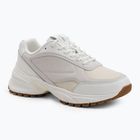 Férfi cipő Calvin Klein YM0YM01289 Hike Runner HF Leather Mix bright white/creamy white/eggshell