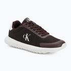 Női cipők Calvin Klein YW0YW01750 3 Eva Runner Mesh MG Brown Out/Green Haze