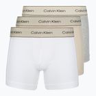 Férfi boxeralsó Calvin Klein LV00NB4447 Brief 3 pairs oyster gray/grey heather/white
