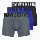Boxeralsók Calvin Klein 000NB3612A Brief 3 pár black/royalty/turbulence
