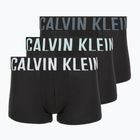 Boxeralsók Calvin Klein 000NB3608A Trunk 3 pár Black bodies/white/aerial/turbulence
