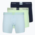 Boxeralsók Calvin Klein LV00NB4477 Brief 3 db patina green/shoreline/iridescent blue